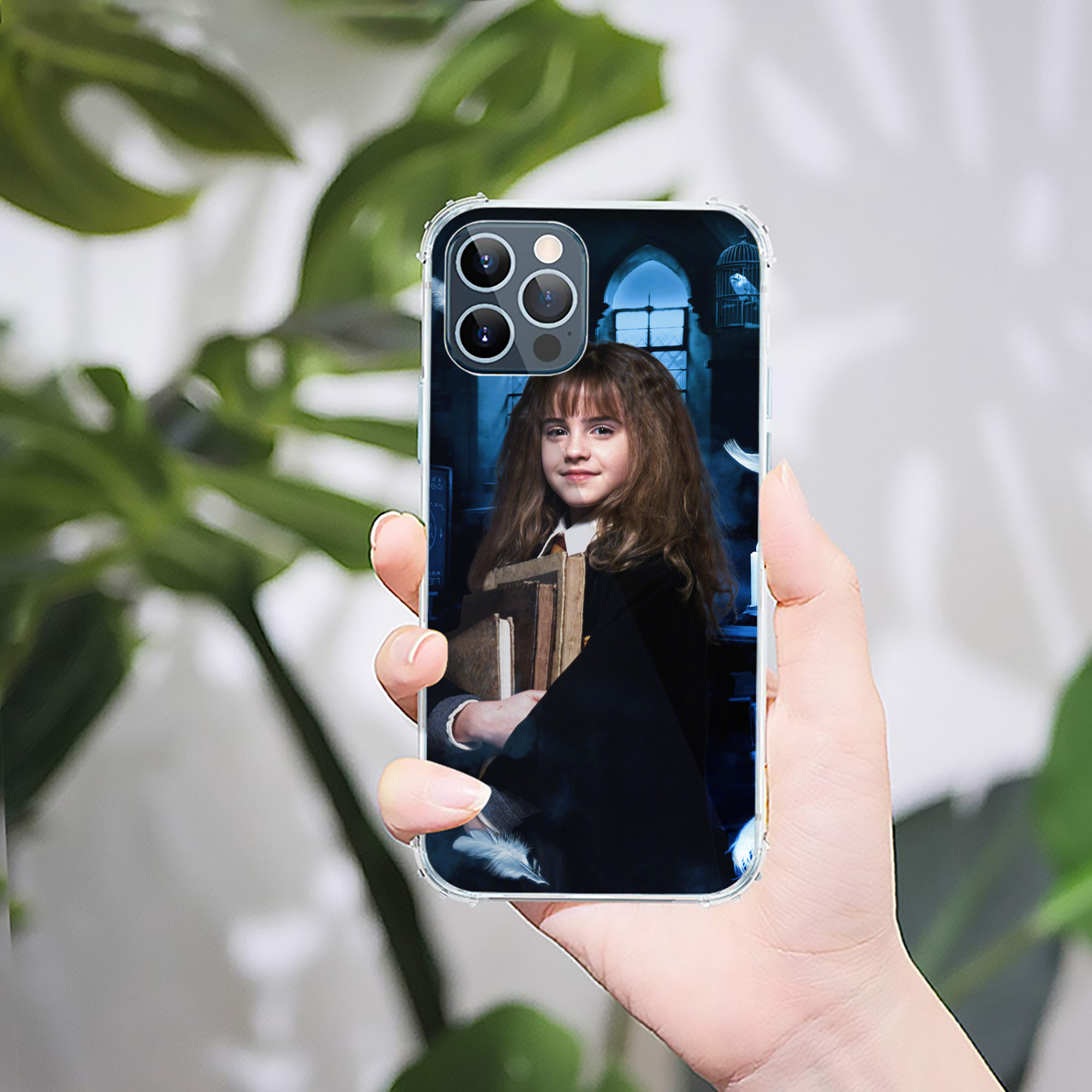 （画像用） Harry Potter ハリー・ポッターシリーズ 【iPhone 12シリーズ対応】透明スマホケース（クリアソフトケース）